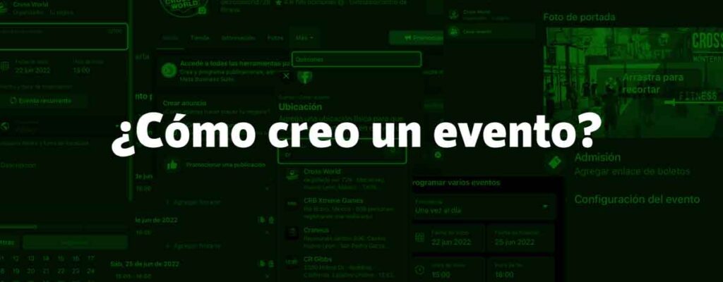 ¿Cómo puedes crear un evento en Facebook?